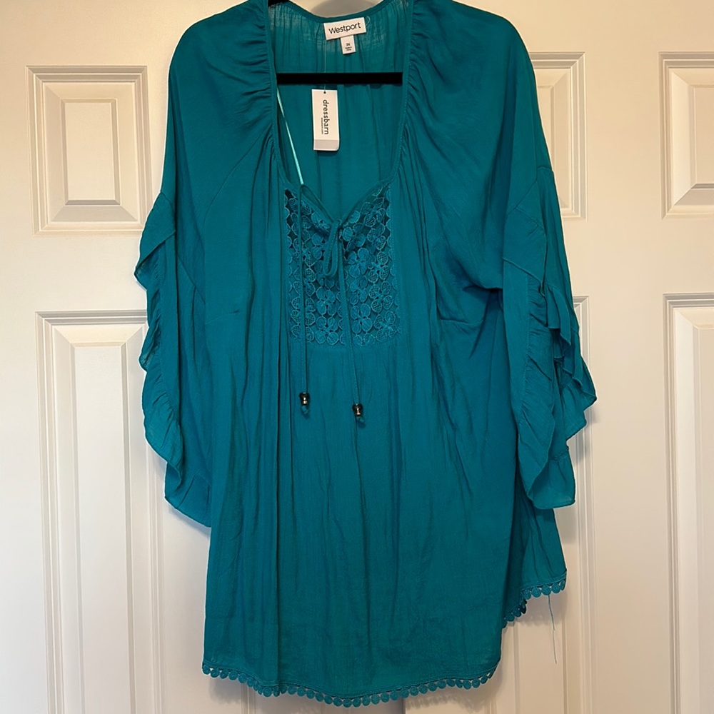 Lightweight Teal Shirt -NWT